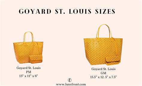 is goyard cheaper in korea|goyard pm bag size.